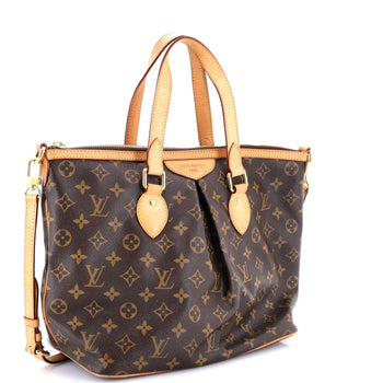 Louis Vuitton Palermo Handbag Monogram Canvas Pm