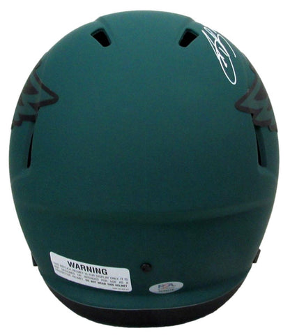 Saquon Barkley Signed/Auto Rave Full Size Replica Helmet Eagles Psa 195212