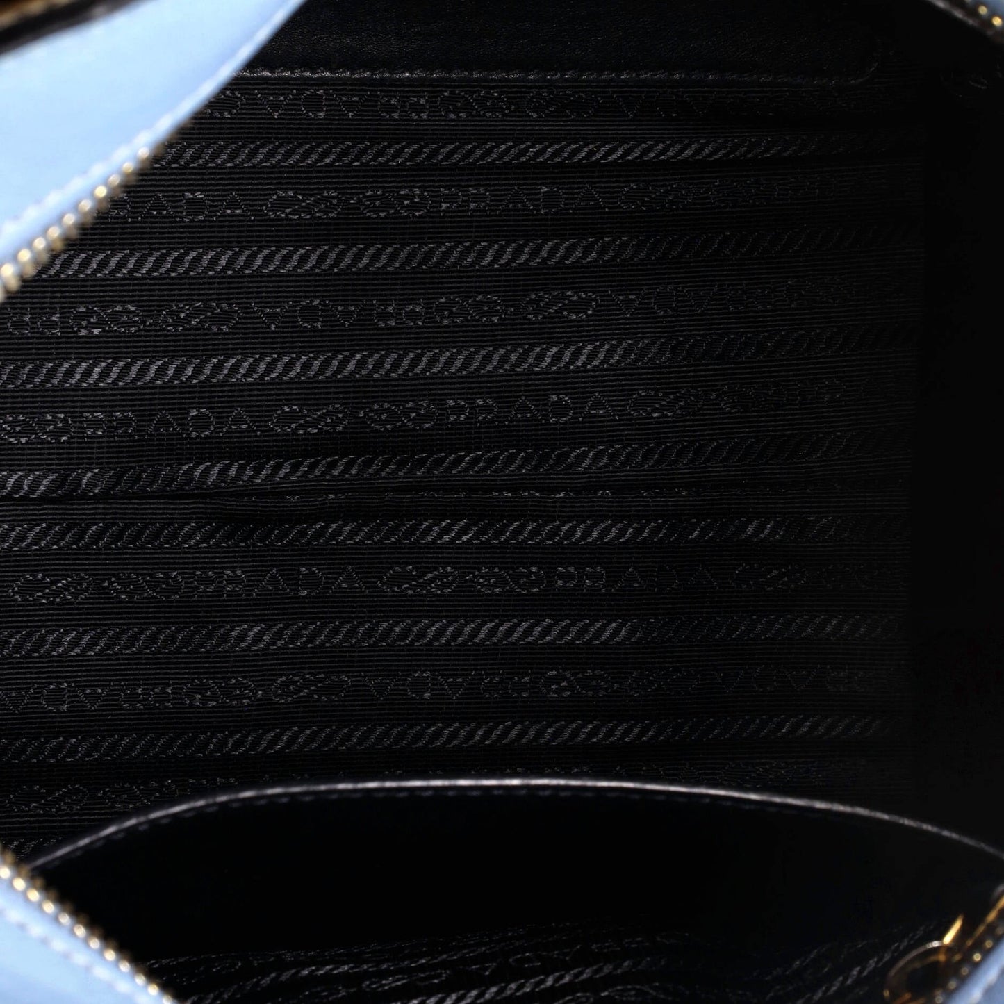 Prada Esplanade Tote City Calf And Greca Saffiano Medium