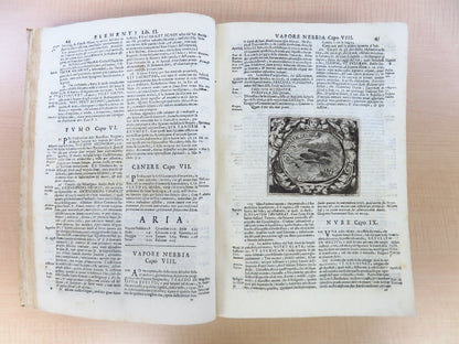 1653 First Edition Filippo Picinelli'S 'Mondo Simbolico' Illustrated Emblem Book