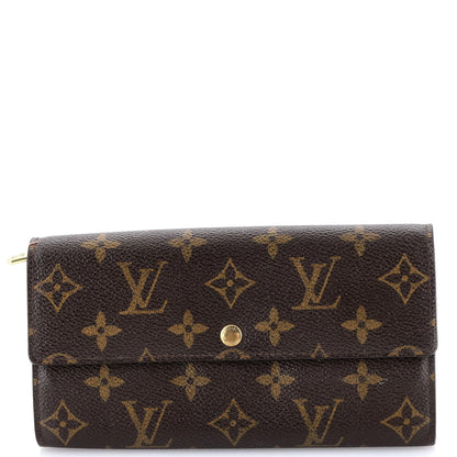 Louis Vuitton Vintage Sarah Wallet Monogram Canvas