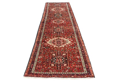Tribal Design Oriental Runner Rug for Kitchen Hallway Decor 3X11