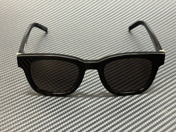 SAINT LAURENT SL M124 001 Black Dark Grey Unisex