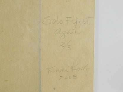 Kumi Korf Monoprint On Japanese Paper Original Art Print Signed Framed Moma