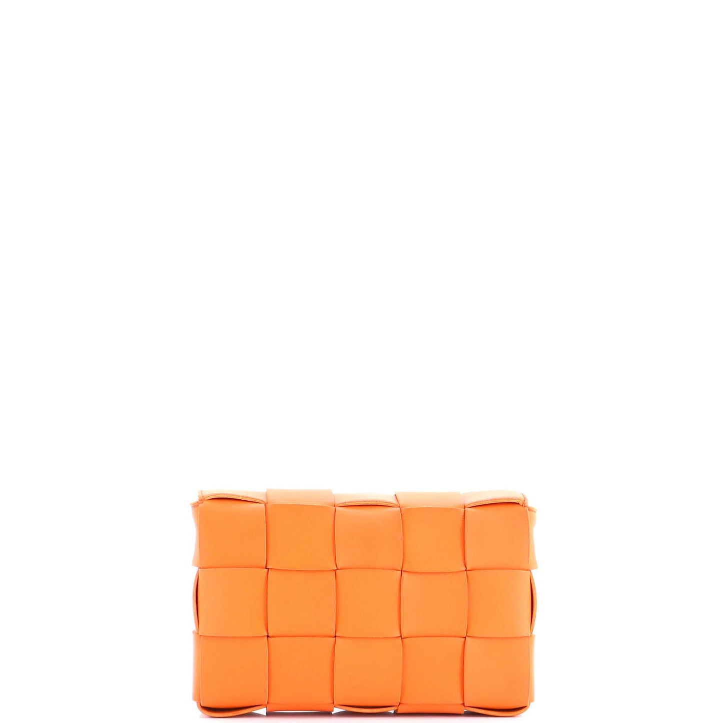 Bottega Veneta Cassette Crossbody Bag Maxi Intrecciato Leather Small