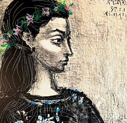 Pablo Picasso - Lithograph Signed Coa - Limited Pencil Numbered