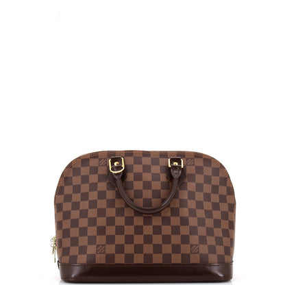 Louis Vuitton Vintage Alma Handbag Damier Pm