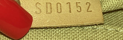 Louis Vuitton Siracusa Handbag Damier Pm