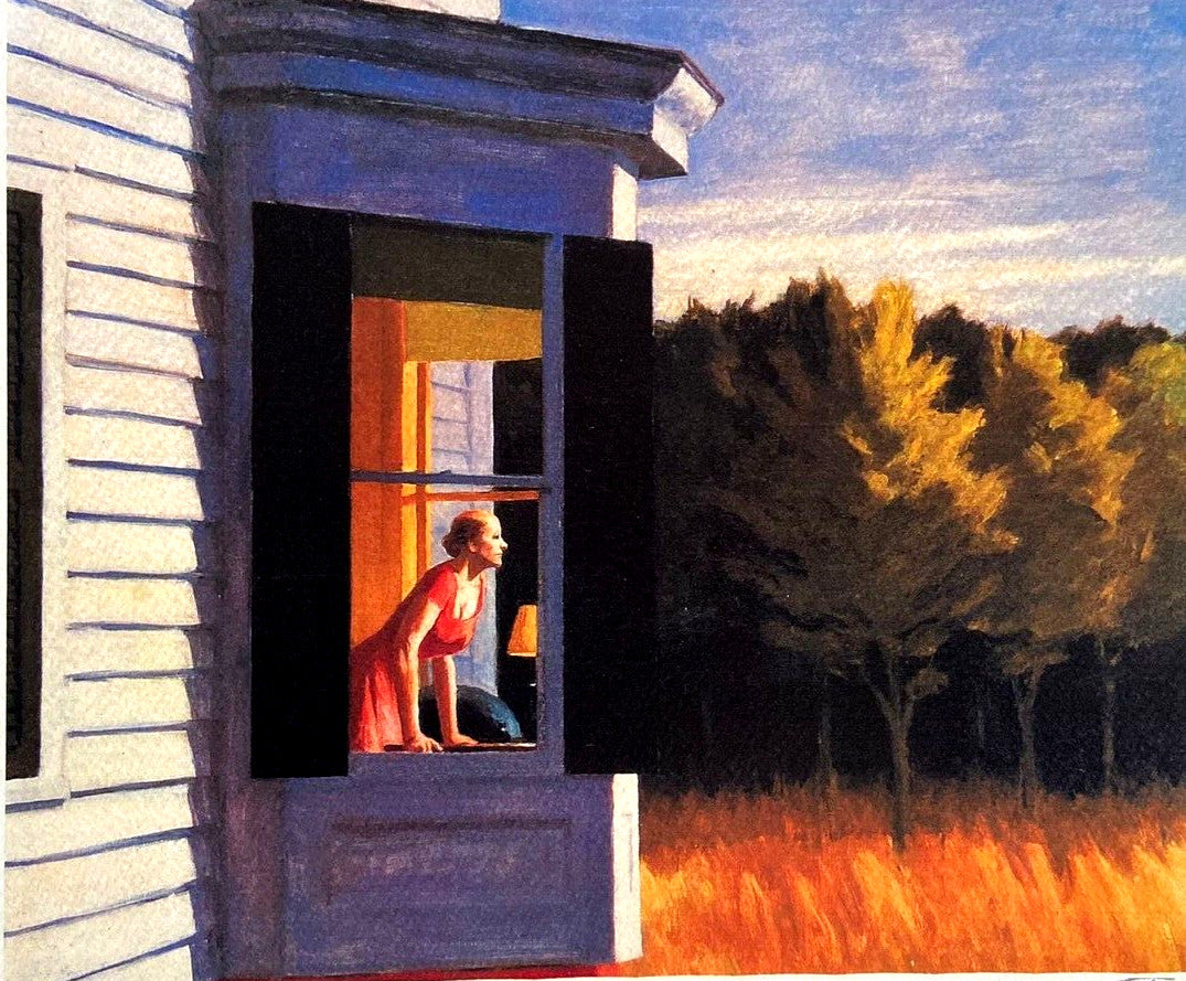 Edward Hopper Lithograph Tomorrow at Cape Cod (Numbered)