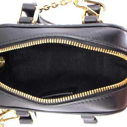 Loewe Amazona Bag Leather And Jacquard Canvas Nano