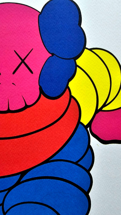 Kaws Lithograph Coa Limited Edition Certified Mori Museum 200Ex