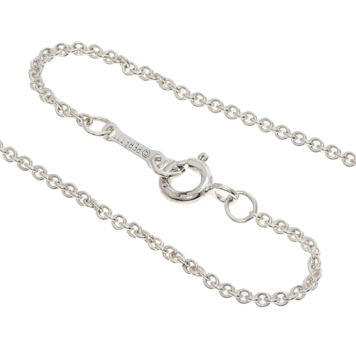 Silver TIFFANY&Co. Freshwater Pearl Mesh Necklace