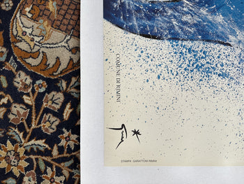 Rimini Rene Gruau Mermaid Authentic Original Italian Travel Poster From 1993