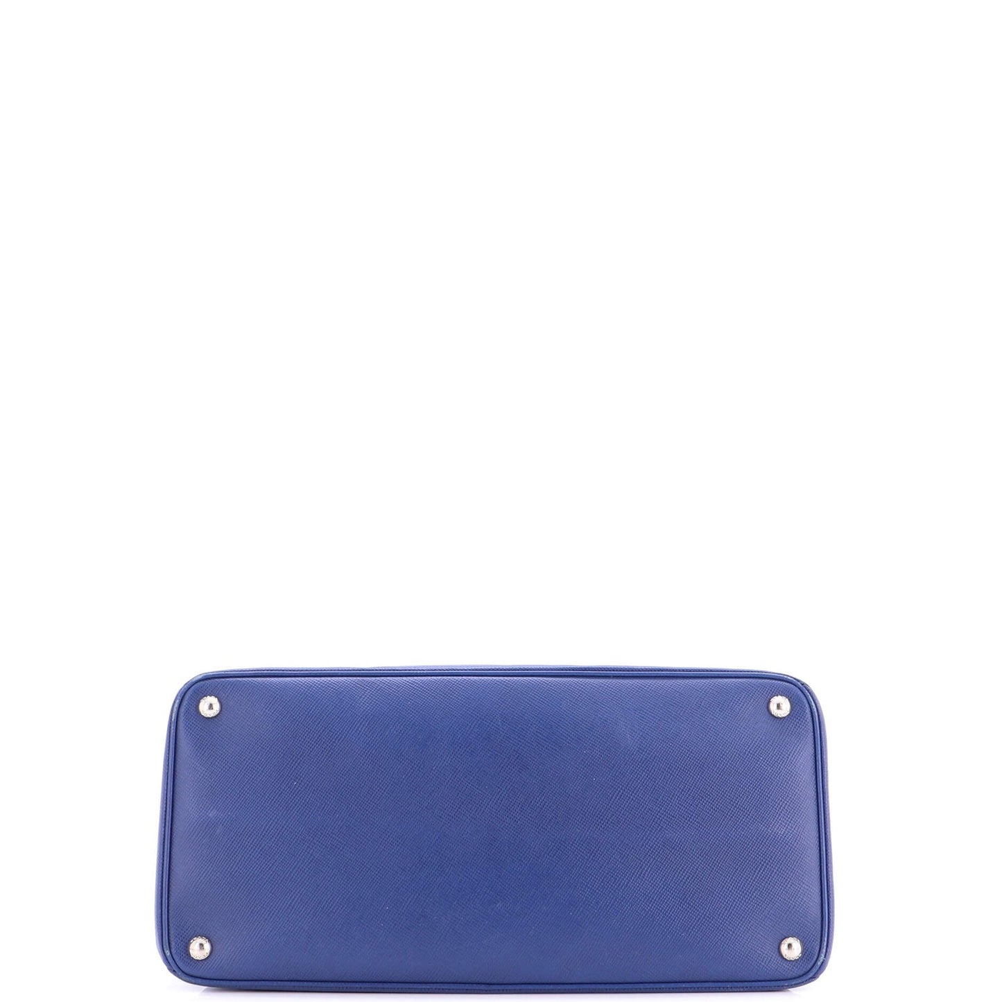 Prada Turnlock Cuir Twin Tote Saffiano Leather Medium