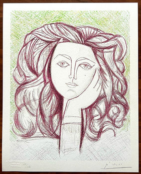 Pablo Picasso - Signed Lithograph Coa - Hand Numbered