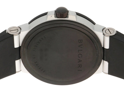 Bvlgari Aluminum Al38Ta Silver Color Automatic