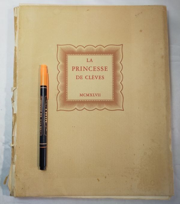 La Princesse De Cleves 1947 Limited Edition Marie Laurencin 9 Color Etchings