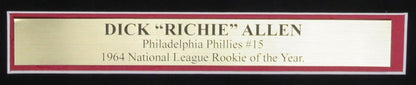 Dick "Richie" Allen Philadelphia Phillies 16X20 Photo Framed Jsa 189333