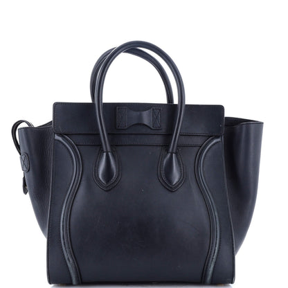 Celine Luggage Bag Smooth Leather Mini