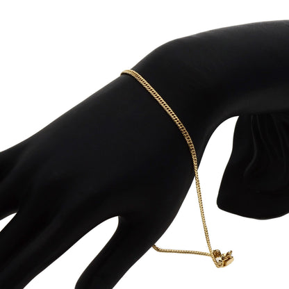 Curb Chain Kihei W6 Side Bracelet K18 Yellow Gold
