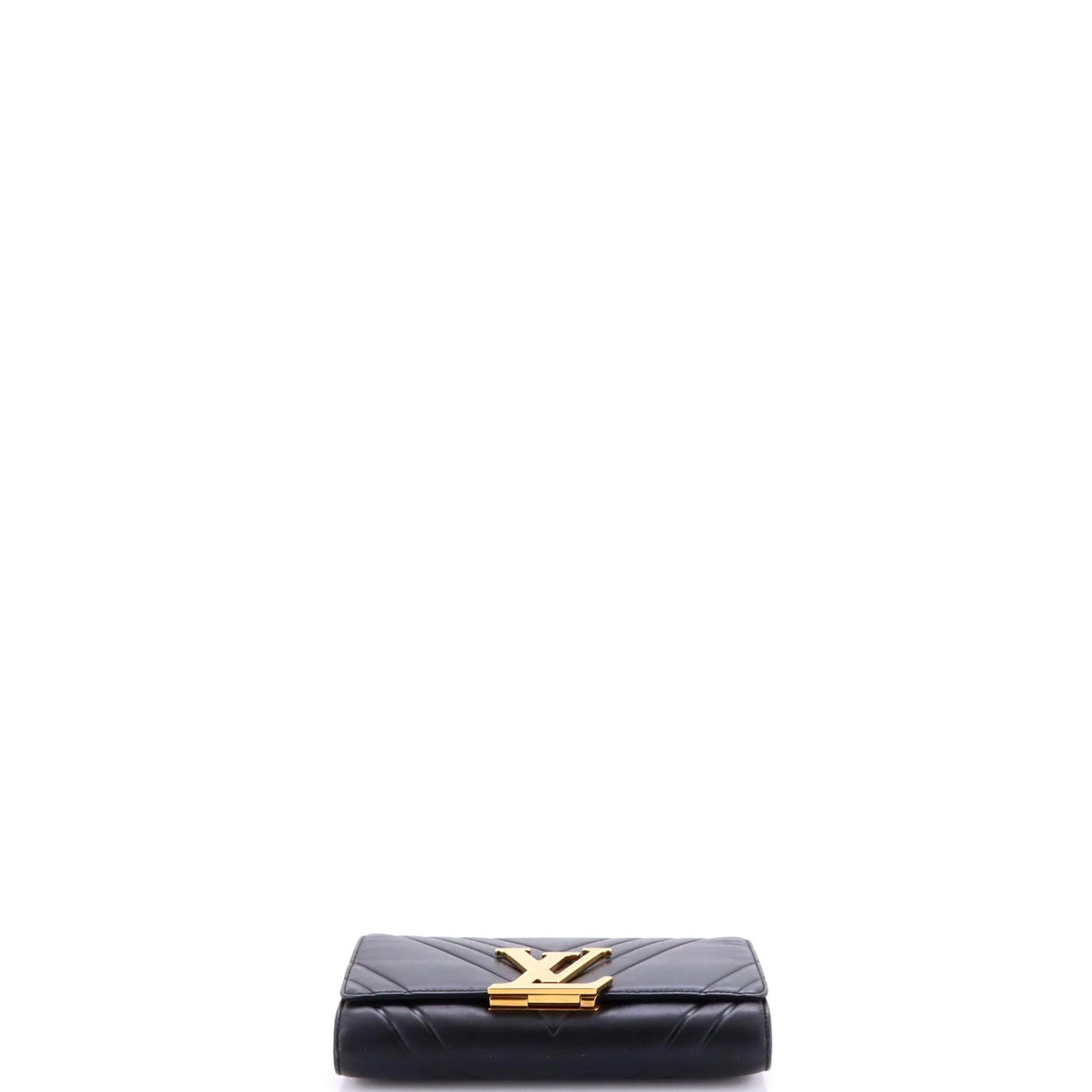 Louis Vuitton Chain Louise Clutch Airy V Leather Gm