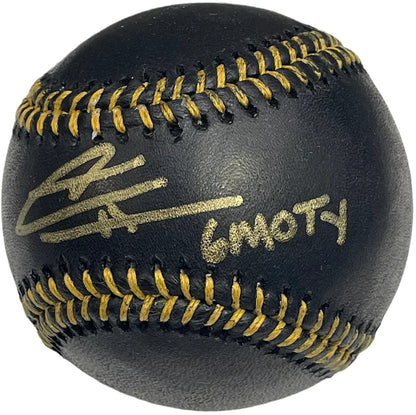 Tyler Herro "6Moy" Autographed Black Baseball (Jsa)