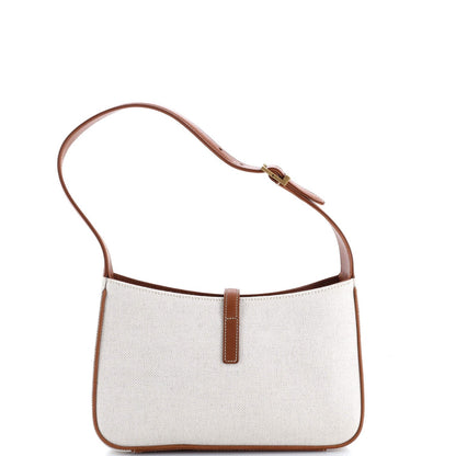 Saint Laurent Le 5 A 7 Hobo Canvas Small