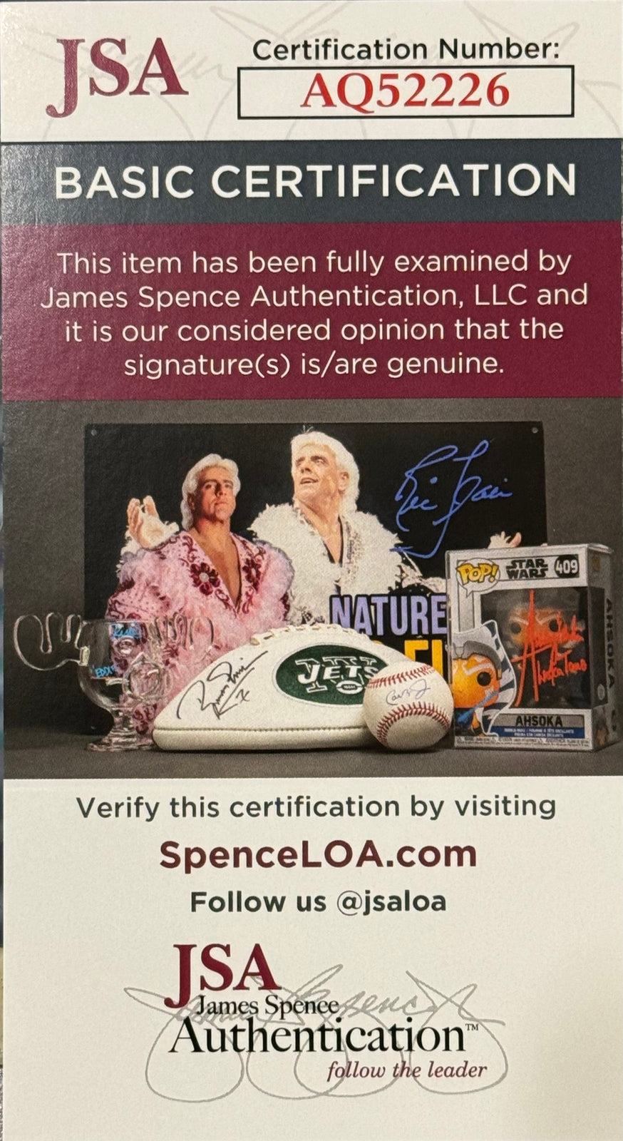 Ernie Banks Autographed Cooperstown Bat (Jsa)