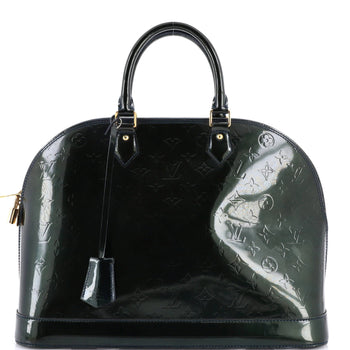 Louis Vuitton Alma Handbag Monogram Vernis Gm