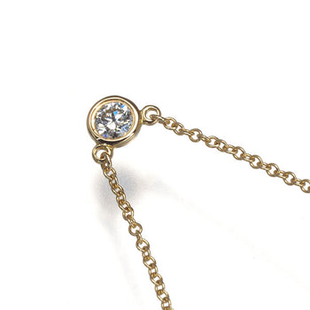 Tiffany&Co. Necklace Diamonds By The Yard Diamond 18K 750 Yellow Gold