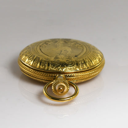 Elgin Gold-Filled Pocket Watch Size 16