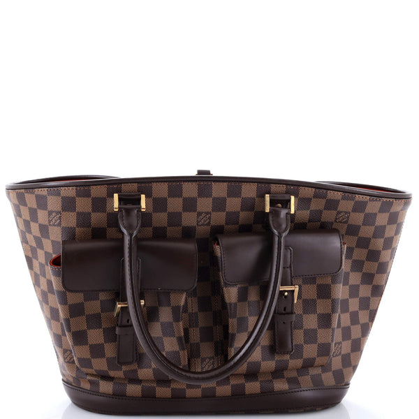 Louis Vuitton Manosque Handbag Damier Gm