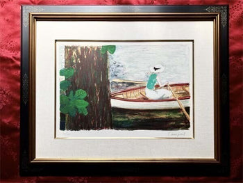 Jean-Pierre Cassigneul (France) Lithograph 'Boat'