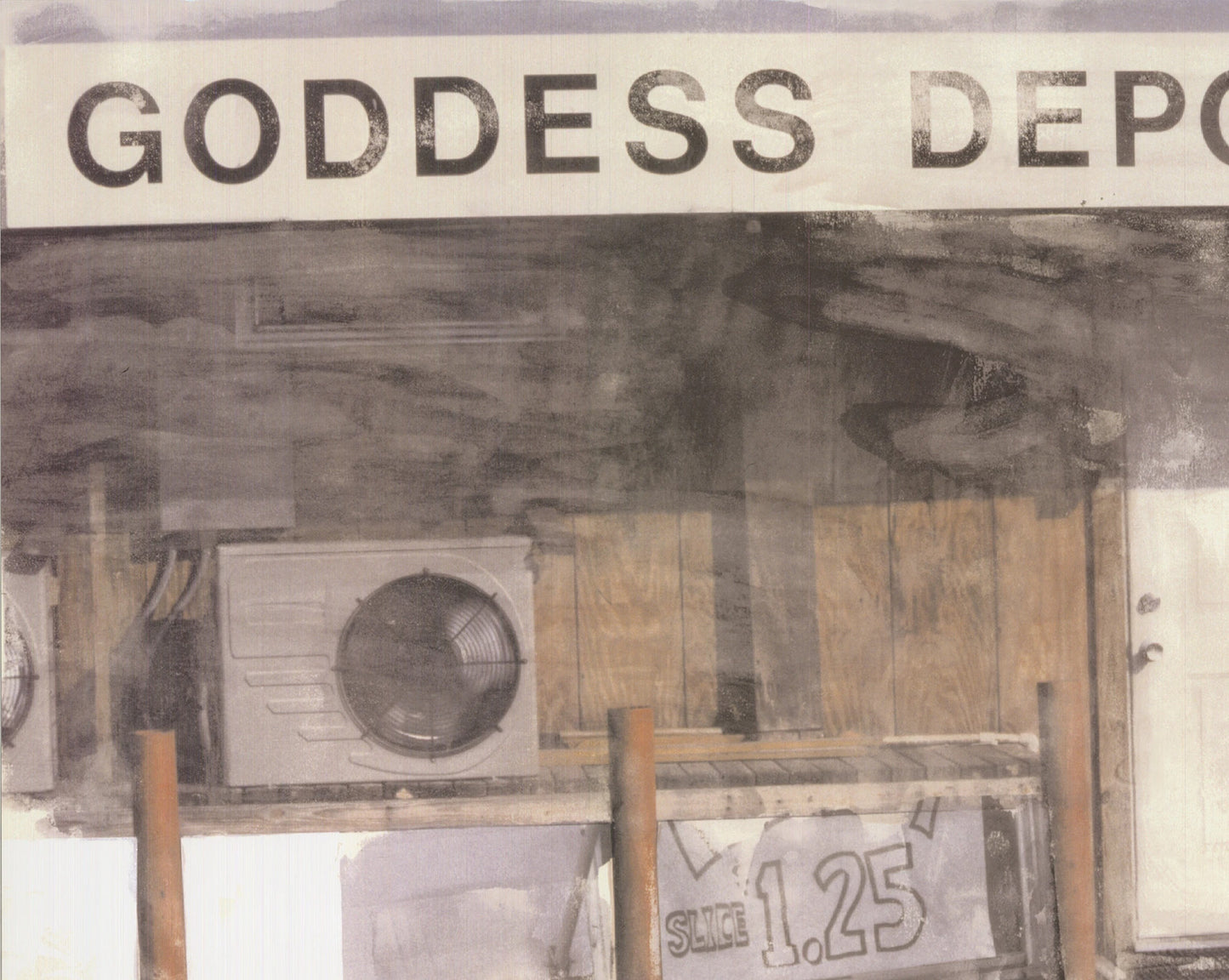 Robert Rauschenberg Goddess Depot " Offset Lithograph Pop Art Purpl