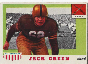 Jack Green 1955 All American Card