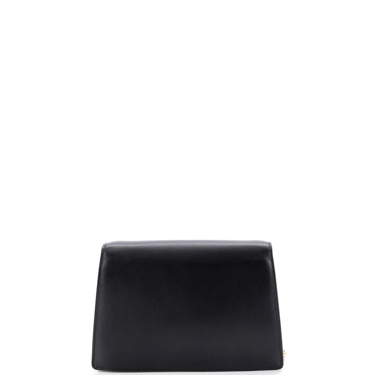 Prada Convertible Flap Clutch With Chain City Calf And Saffiano