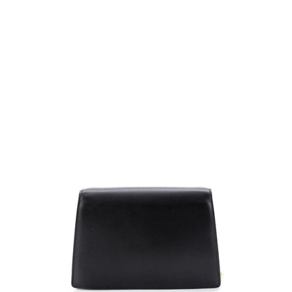 Prada Convertible Flap Clutch With Chain City Calf And Saffiano