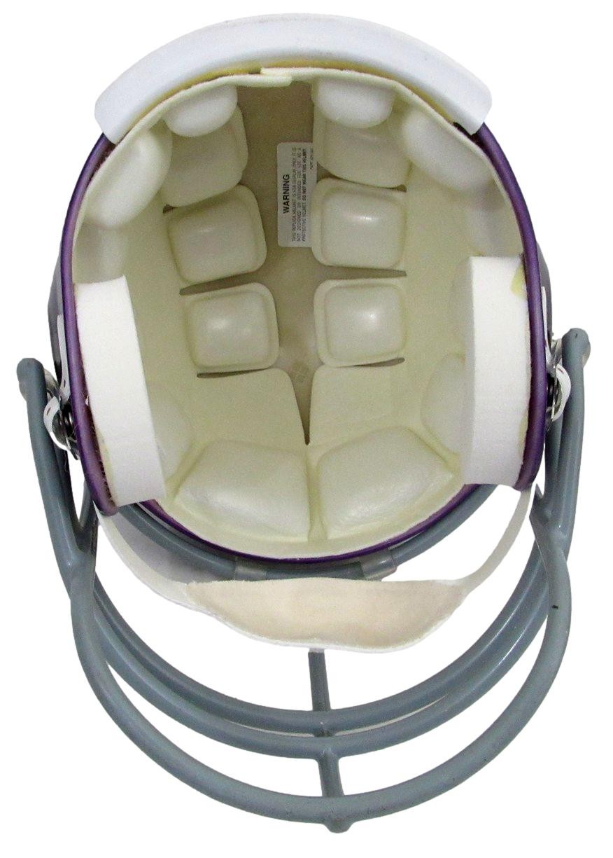 Eller/Page/Marshall/Larsen Signed/Auto Full Size Replica Helmet Vikings Jsa