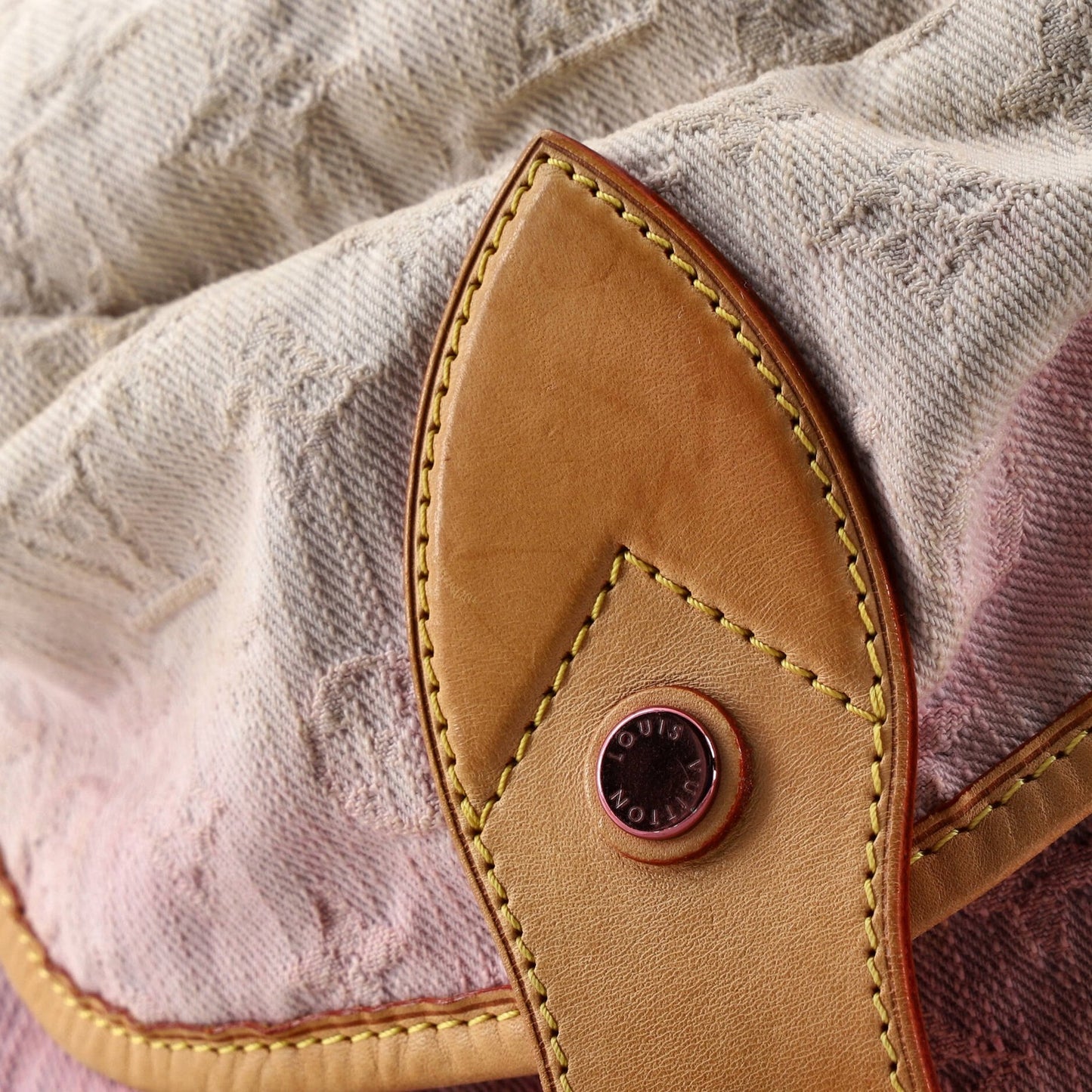 Louis Vuitton Sunshine Handbag Denim