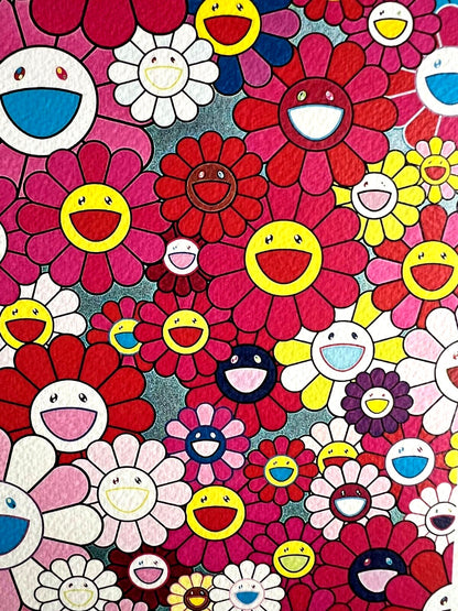 Takashi Murakami Lithograph Mori Art Museum Coa (Original Numbered Limited)