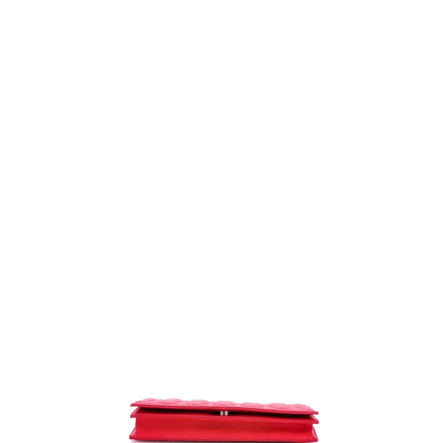 Christian Dior Lady Dior Convertible Chain Clutch Cannage Quilt Leather Long