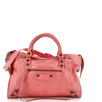 Balenciaga City Classic Studs Bag Leather Medium