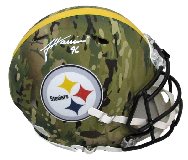 James Harrison Signed Full Size Authentic Camo