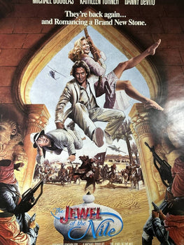 Jewel Of The Nile Us Poster Michael Douglas 103X69 Cm (40X27 In)