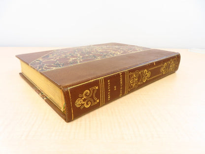 Thomas  Kempis Imitation De Jsus-Christ 1886 1St Edition Dijon Leather Binding