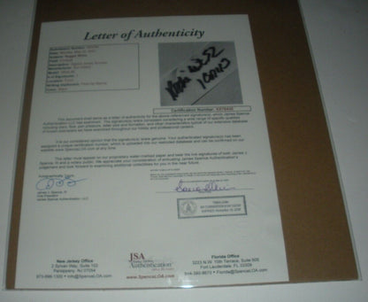 Reggie White Tennessee Vols Read! Jsa/Coa Signed