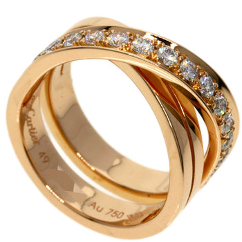 Cartier Ring Etansel De Cartier Diamond # 49 K18