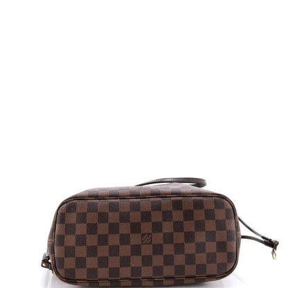 Louis Vuitton Neverfull Nm Tote Damier Pm