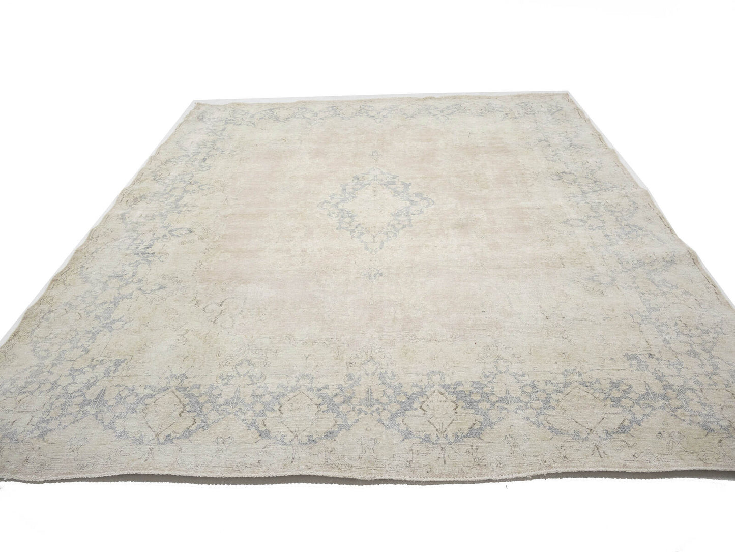 10X13 Ft Handmade Antique Distressed Oriental Rug