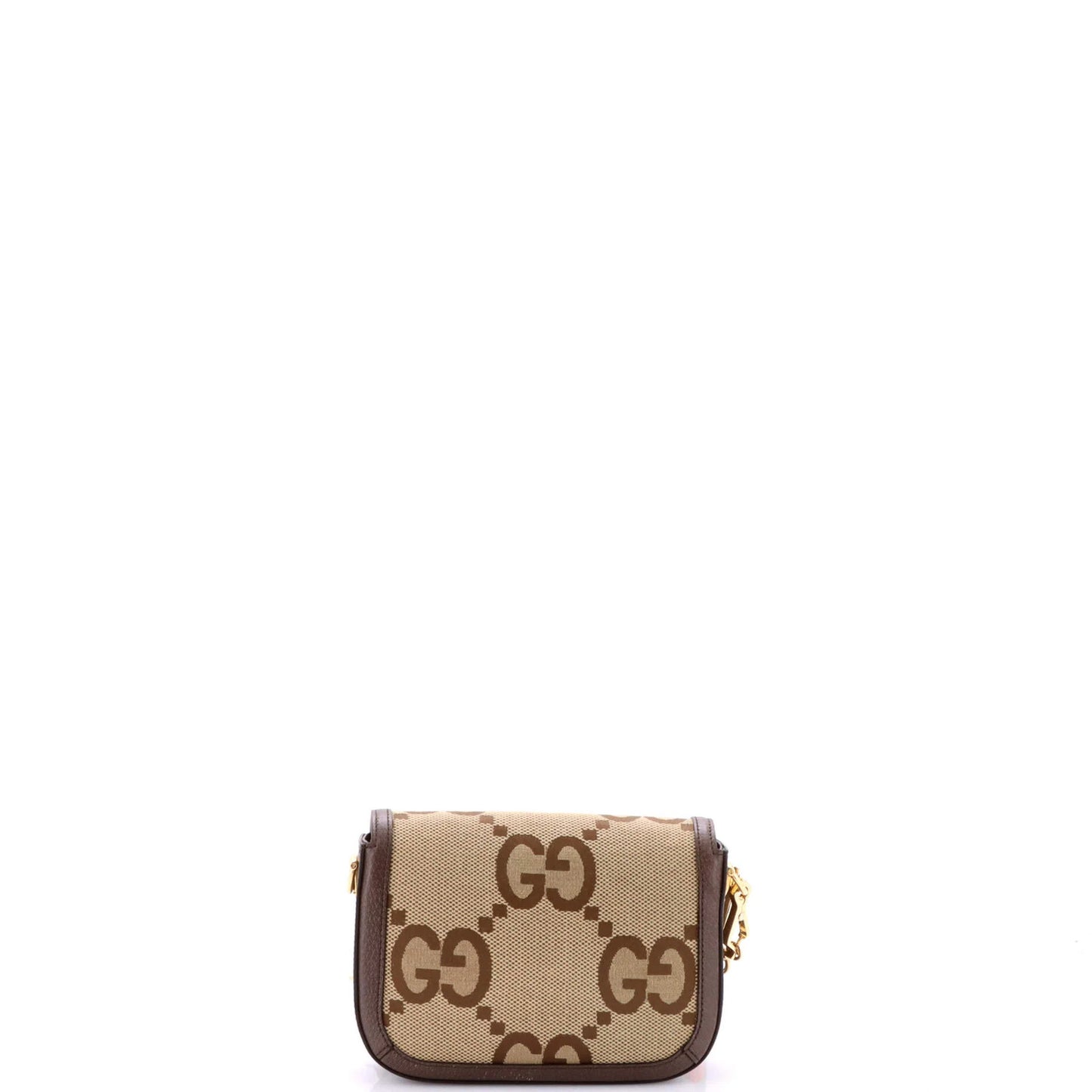 Gucci Horsebit 1955 Shoulder Bag Jumbo Gg Canvas Mini